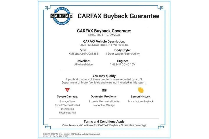 $23995 : Hyundai TUCSON Hybrid 2023 A image 2