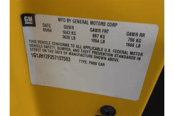 $8988 : Chevrolet Cavalier 2005 LS S image 8