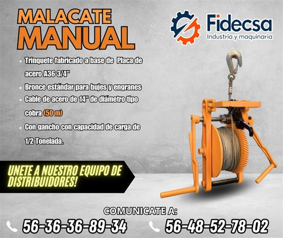 $1 : Malacate manual image 1