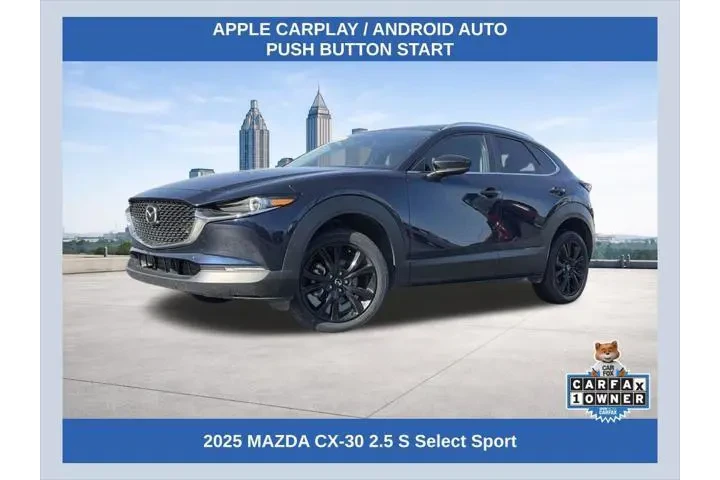 $22449 : Mazda CX-30 2025 AWD 2.5 S S image 1