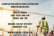 Trabajo de construcció en New York
