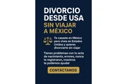 Divorcios sin salir del pais