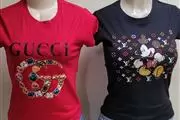 playeras de damas estampadas en Los Angeles