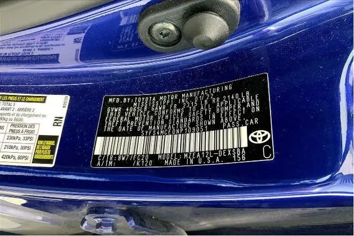 $18431 : Toyota Corolla 2022 SE 4dr S image 8