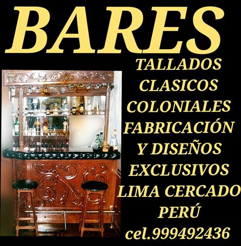$1 : Muebles bares Tallados peru image 1