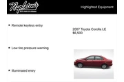 $6500 : Toyota Corolla 2007 S 4dr Se thumbnail