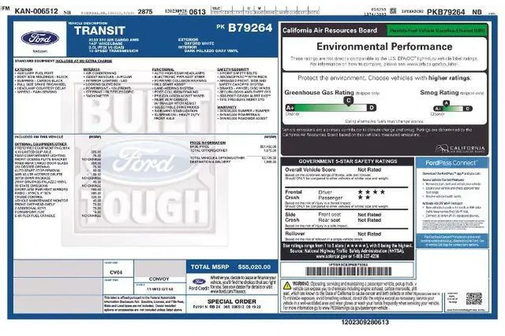 $31990 : Ford Transit 2023 AWD 250 3d image 3