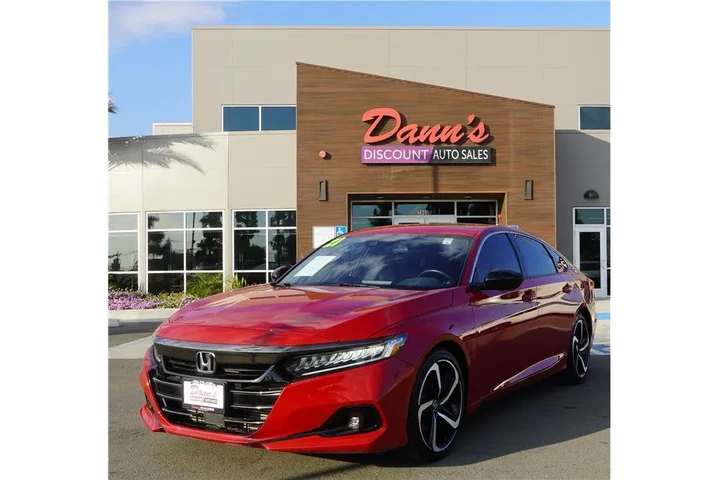 $25984 : 2021 Accord Sedan Sport image 1