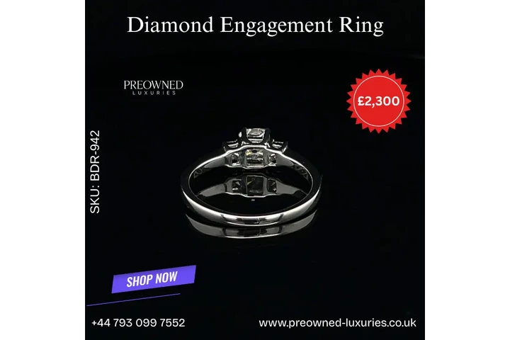Elegant Diamond Ring UK image 1