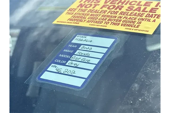 $33440 : Honda Pilot 2022 AWD Elite 4 image 10