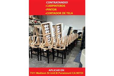 FABRICA DE MUEBLES SOLICITA: en Los Angeles