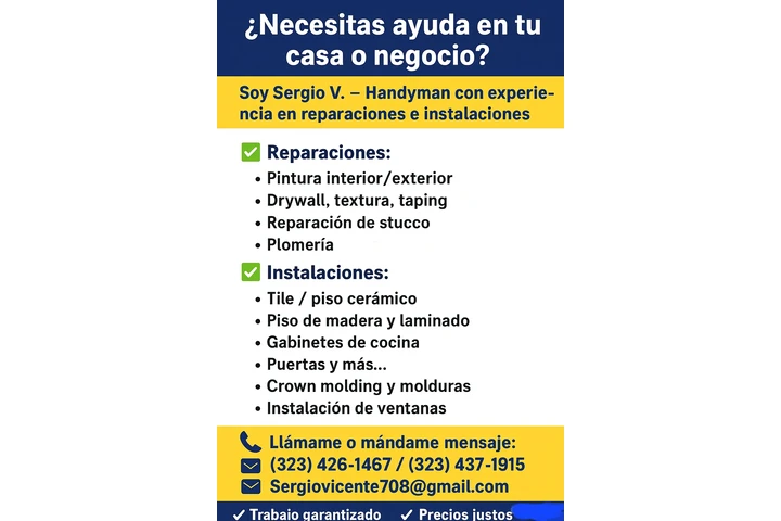 Handyman service image 1