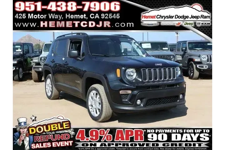 $22932 : Jeep Renegade 2023 4x4 Latit image 1