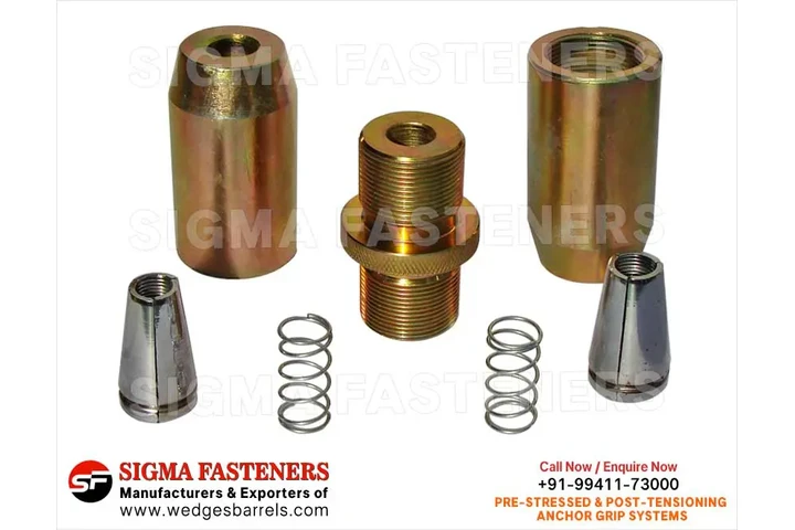 Post Tensioning wedges and bar image 5