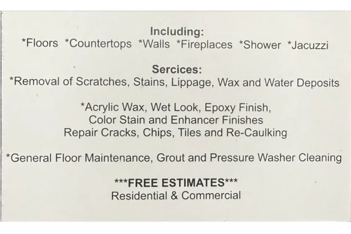 Marble and concrete restoratio image 2