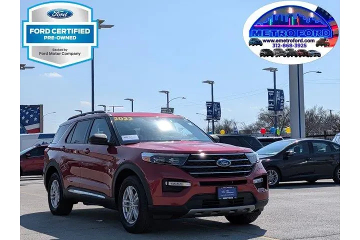 $30997 : Ford Explorer 2022 AWD XLT 4 image 1