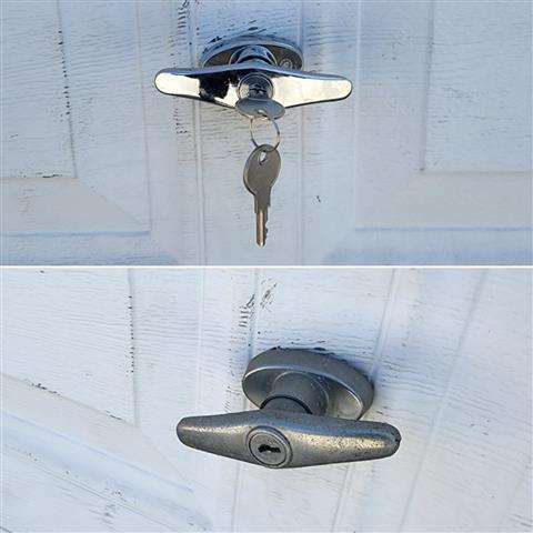 Garage door lock / Cerradura image 3