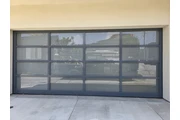 Full Glass View Two Car Door