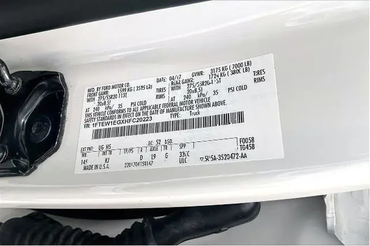 $28991 : Ford F-150 2017 4x4 King Ran image 8