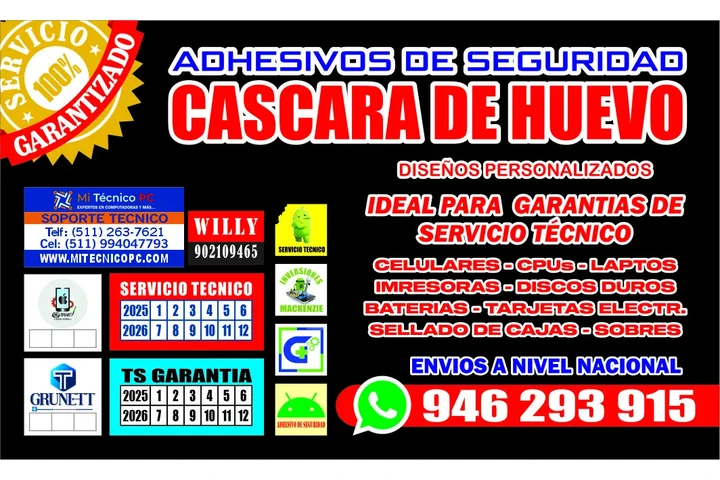 ADHESIVO  CASCARA DE HUEVO image 2