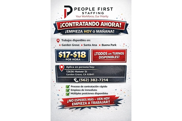 CONTRATANDO AHORA image 1