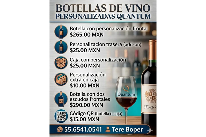 BOTELLAS PERSONALIZADA QUANTUM image 8