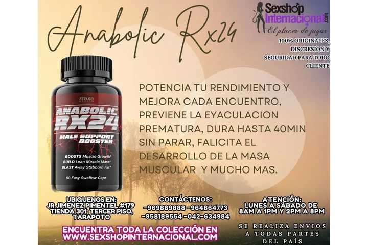 ANABOLICRX24 POTENCIADOR DE TE image 1