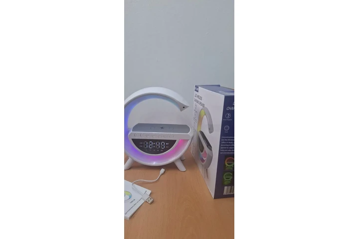 $15 : 🔊 LED Wireless Charging Speak image 1