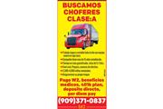 🚚 BUSCAMOS CHOFERES CLASE: A en Los Angeles