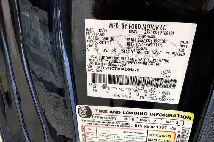 $12791 : Ford F-150 2013 4x2 King Ran image 8