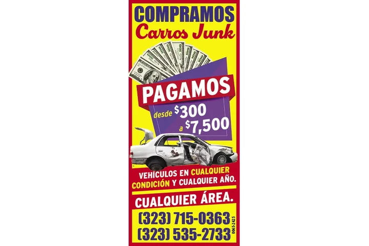 CASH $$$ POR SU CARRO JUNK image 1