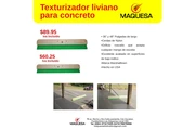Texturizador de concreto livia en San Salvador