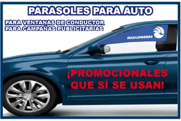 $1 : CORTINAS PARA AUTO IMPRESAS image 1