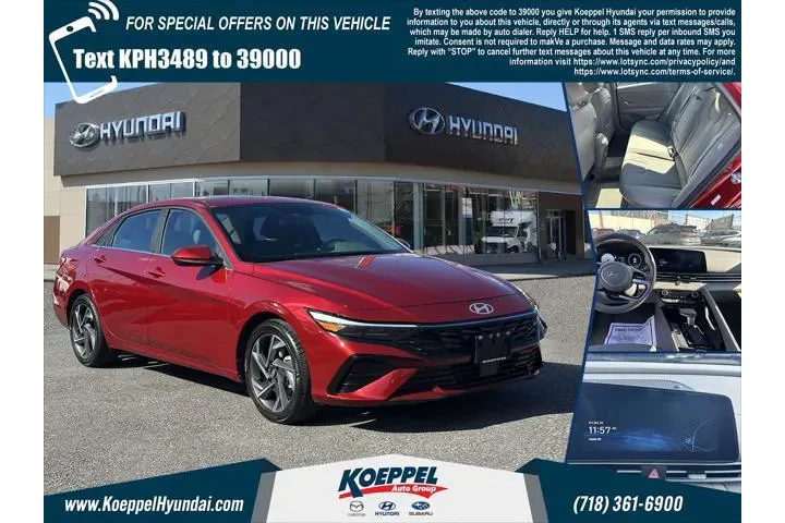 $18588 : Hyundai ELANTRA 2024 SEL 4dr image 1