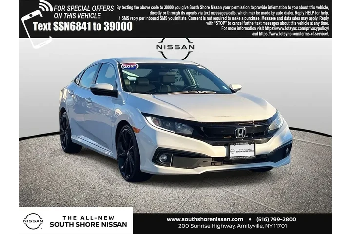 $16295 : Honda Civic 2021 Sport 4dr S image 1