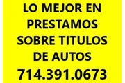 • NADIE PRESTA COMO NOSOTROS • en Los Angeles