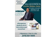 ABOGADO Y NOTARIO SALVADOREÑO en Des Moines