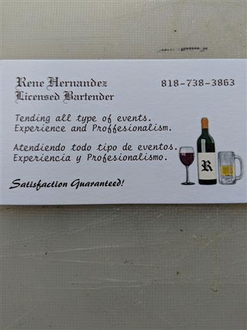 RH bartender service image 1