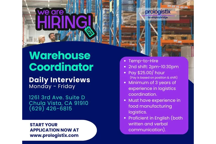 Warehouse Coordinator image 1