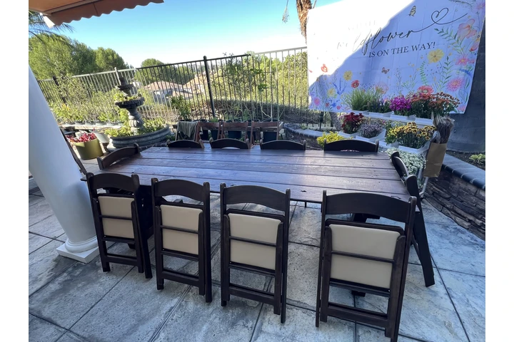 Toros mecánicos-farm table image 7