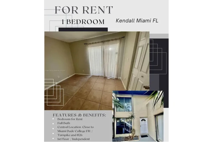 $950 : Room for rent Kendall Miami image 1