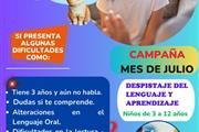 CAMPAÑA DESPISTAJE LENGUAJE en Lima