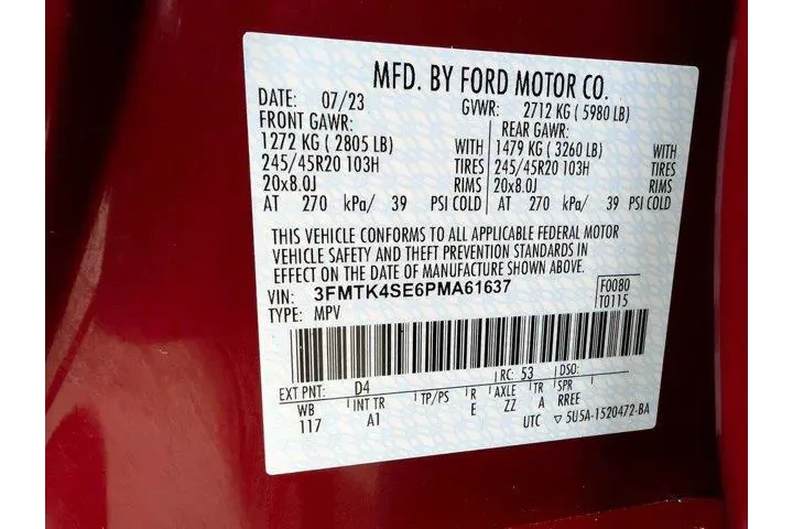 $28721 : Ford Mustang Mach-E 2023 AWD image 10