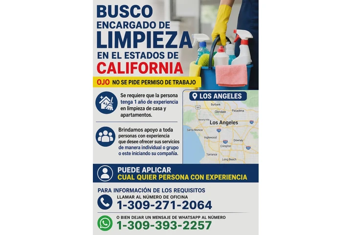 TRABAJOS / EMPLEOS DE LIMPIEZA image 1