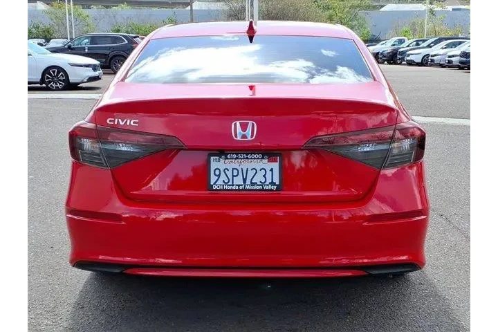 $24699 : Honda Civic 2025 LX 4dr Seda image 5