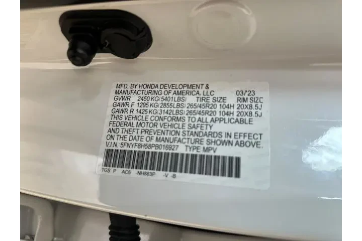 $31598 : Honda Passport 2023 AWD EX-L image 10