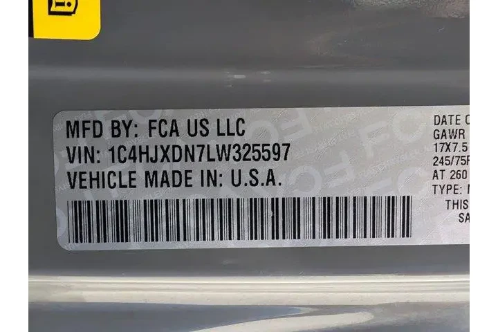 $27145 : Jeep Wrangler Unlimited 2020 image 9