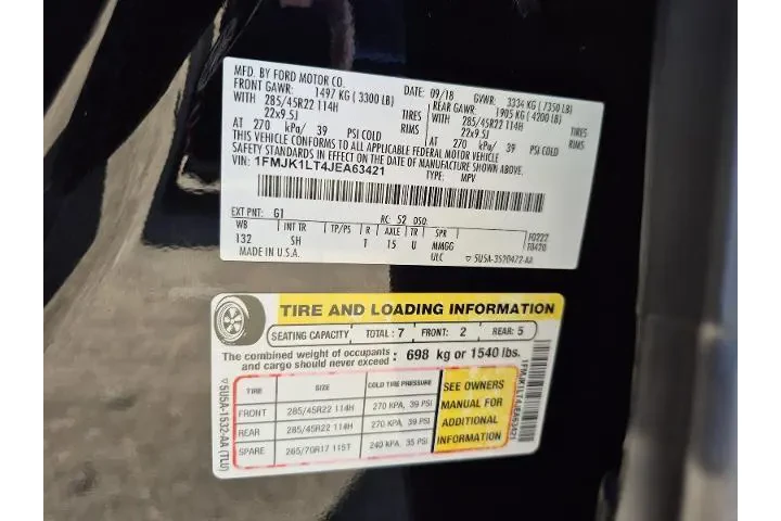 $29981 : Ford Expedition MAX 2018 4x2 image 6