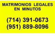 MATRIMONIO LEGAL EN MINUTOS en Los Angeles