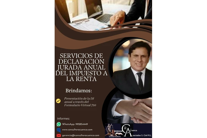 SERVICIO DE DECLARACIÓN IR/IGV image 1